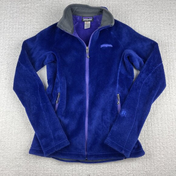 Patagonia Blue Fleece Jacket - Picture 1 of 16